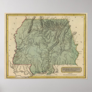 Poster Territoire du Mississippi