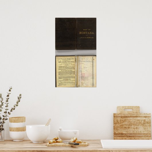 Poster Territoire du Montana (Cuisine)