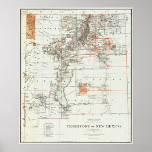 Poster Territory Of New Mexico