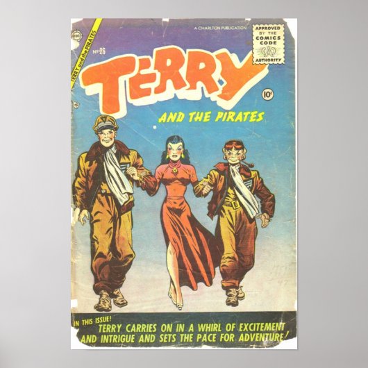 Poster Terry Et Les Pirates 026 c2c (Devant)