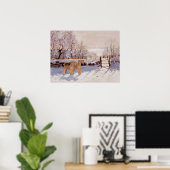 Poster Tervures irlandais en hiver (Bureau à domicile)