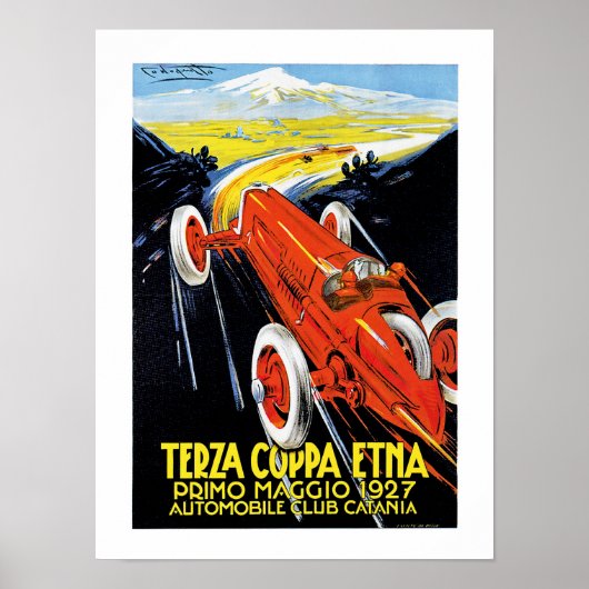 Poster Terza Coppa Etna (Devant)