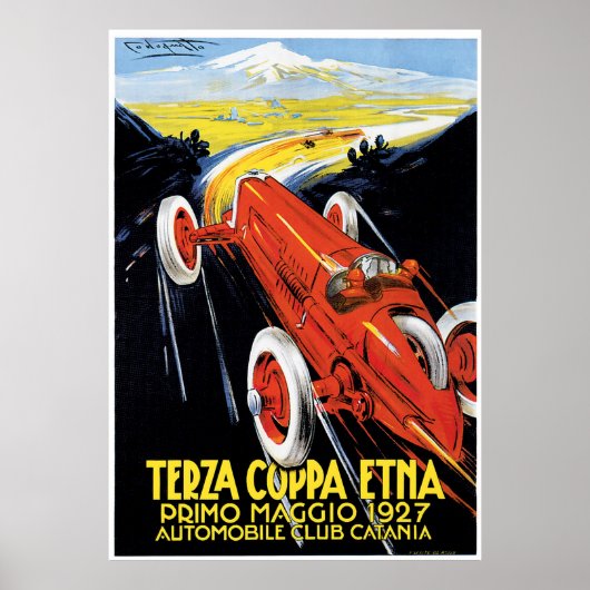 Poster Terza Coppa Etna (Devant)