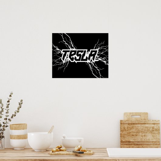 Poster Tesla (Cuisine)