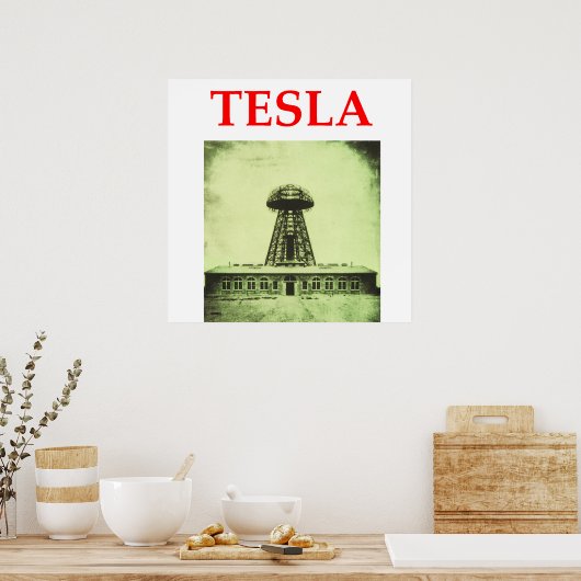 Poster tesla (Cuisine)