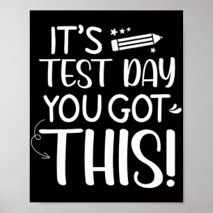 Poster Test Day C'est Test Day Vous avez ce professeur St