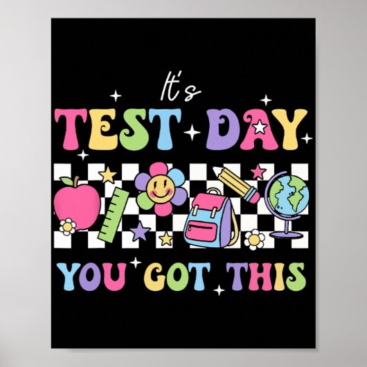 Poster Test Day C'est Test Day Vous avez ce professeur St (Devant)