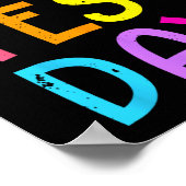Poster Test Day Pour l'enseignant C'est Test Day Funny (Coin)