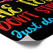Poster Test Day Rock Le test ne stresse pas le témoignage (Coin)