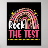 Poster Test Day Rock The Test Teacher Test Day (Devant)