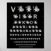 Poster Test de l'oeil (Devant)