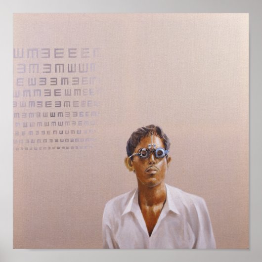 Poster Test de l'oeil 3 Medinipur Inde (Devant)