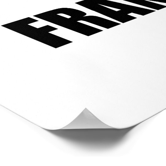 Poster Test De Nos Progrès Fournir Suffisamment F.D. Roos (Coin)