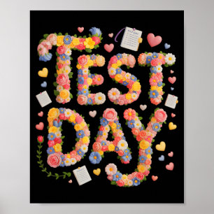 Poster Test d'humour jour tout va bien tige histoire