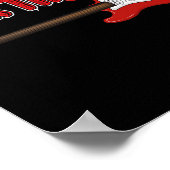 Poster Test Guitare Enseignant Jour Test Jour Enseignemen (Coin)