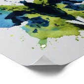 Poster Test Inkblot Rorschach. Ne me traite pas de fou (Coin)