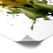 Poster Test Inkblot Rorschach. Ne me traite pas de fou (Coin)