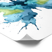 Poster Test Inkblot Rorschach. Ne me traite pas de fou (Coin)