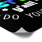 Poster Test Ne pas stresser C’est le jour du test (Coin)