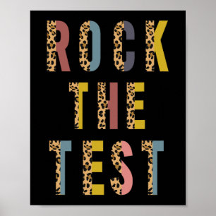 Poster Test Retro Motivational Testing Day Enseignant St