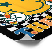 Poster Test Test Day Retro Super enseignant étudiant (Coin)