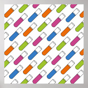 Poster Test Tubes