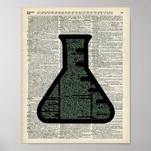 Poster Tester l'art du dictionnaire tube