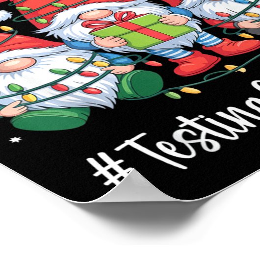 Poster Testing Coordinator Gnome Everything Is Fine Funny (Coin)