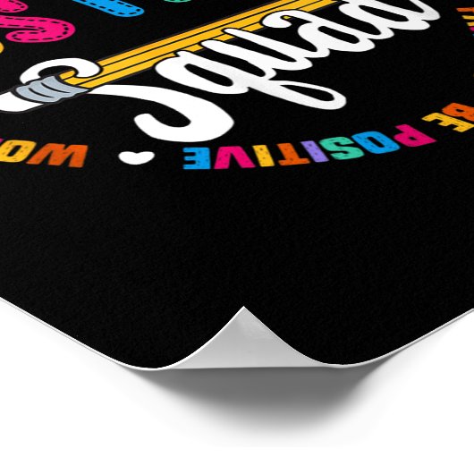 Poster Testing Squad Motivational Test Day Words Heart Te (Coin)