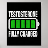 Poster Testostérone (Devant)