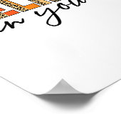 Poster Tests motivationnels Funny School Teacher Kid Test (Coin)