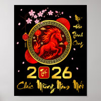 Tét 2026 année vietnamienne du cheval Nouvel An lu