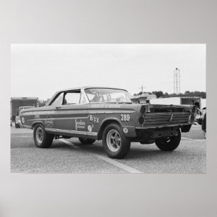 Poster Tétanos Express - BF/X Comet Vintage Drag