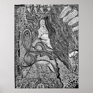 Poster Tête
