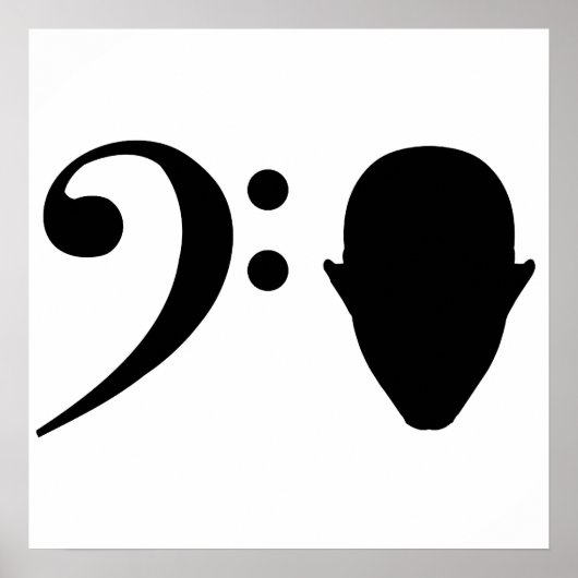 Poster Tête basse (Devant)