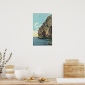 Poster Tête blanche dans le port de Portland (Cuisine)