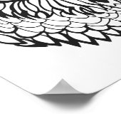 Poster Tête d'aigle 2 (Coin)