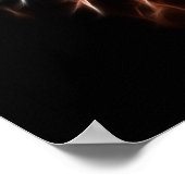 Poster Tête d'aigle à tête blanche américaine (Coin)