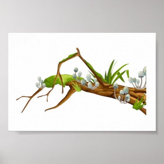 Poster Tête de bois (Devant)