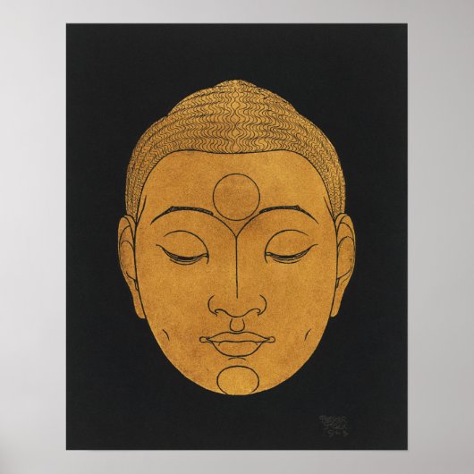 Poster Tête de Bouddha (1943) (Devant)