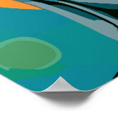 Poster Tête de bouddha zen (Coin)