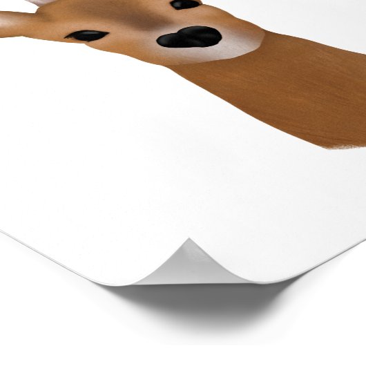 Poster Tête de cerf (Coin)