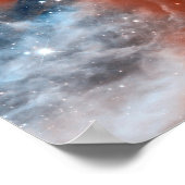 Poster Tête de cheval Nebula Infrarouge - Hubble Space Ph (Coin)