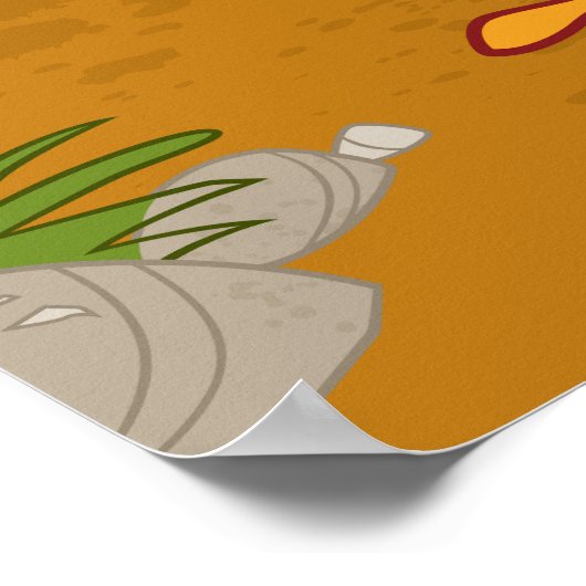 Poster Tête de coureur (Coin)