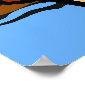 Poster Tête de dessin pirate (Coin)