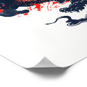 Poster Tête de dragon furieuse (Coin)