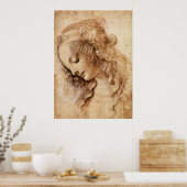 Poster Tête de femme (Cuisine)