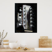 Poster Tête de guitare (Cuisine)