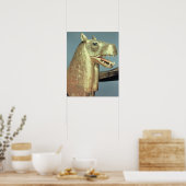 Poster Tête de lit funéraire en forme de déesse (Cuisine)