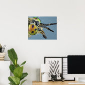 Poster Tête de mouche de cerf (Bureau à domicile)